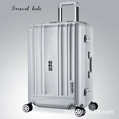 suitcase with fast styles -Travel Tale New High Quality 20/24 Inches Pp Rolling Luggage Fashion Customs Lock Spinner Brand