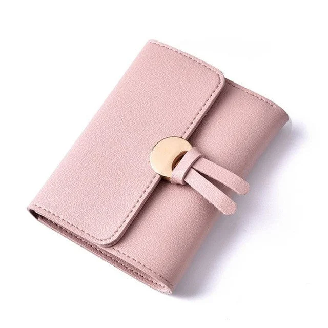 Beige canvas wallet for shopping-Xiniu Women Wallets Purses Wallets Female Zipper Pu Cute Clutch Purse Small Wallets Female Short