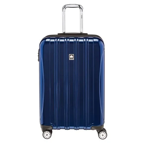 suitcase with deep styles -Delsey Luggage Helium Aero 25 Inch Expandable Spinner Trolley, Cobalt Blue,One Size