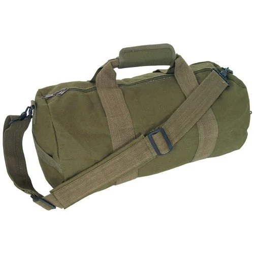 duffel bags for duo trips -Fox Outdoor Products Canvas Roll Bag, Olive Drab, 12 X 24-Inch