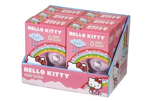 duffel bags for warm escapes -Hello Kitty Golf "The Collection" Golf Balls - Master Case 36 Balls